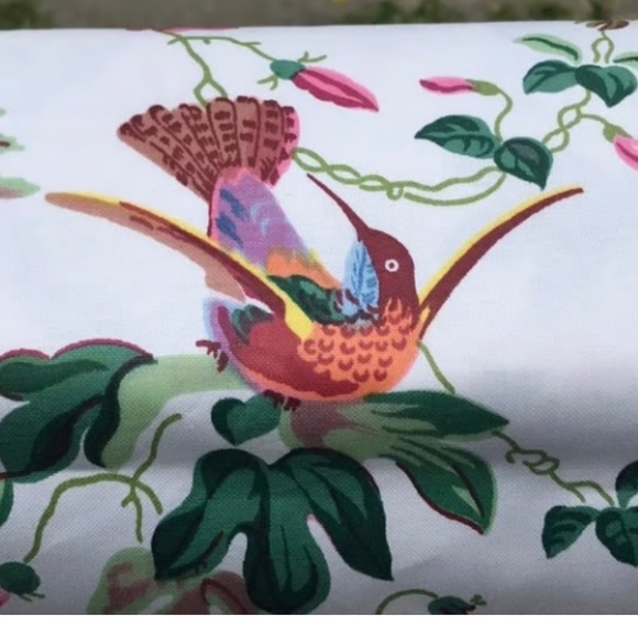 NEW UNUSED Brunschwig & Fils Fabric Guadeloupe 3 yds / 9 feet BRAND Chintz 1985 - Picture 2 of 11